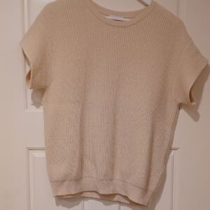 Salvatore Ferragamo Vest, Womens, Cream, Cashmere